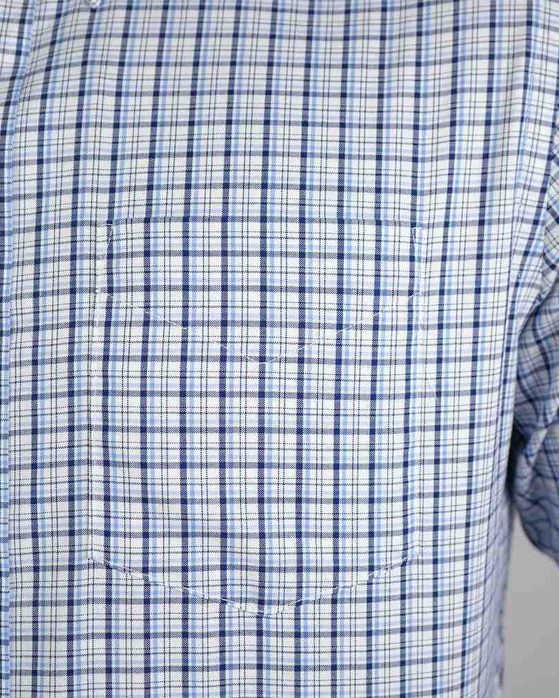 Men's Cotton Oxford Regular Fit Wrinkle Free Shirt - Image 4