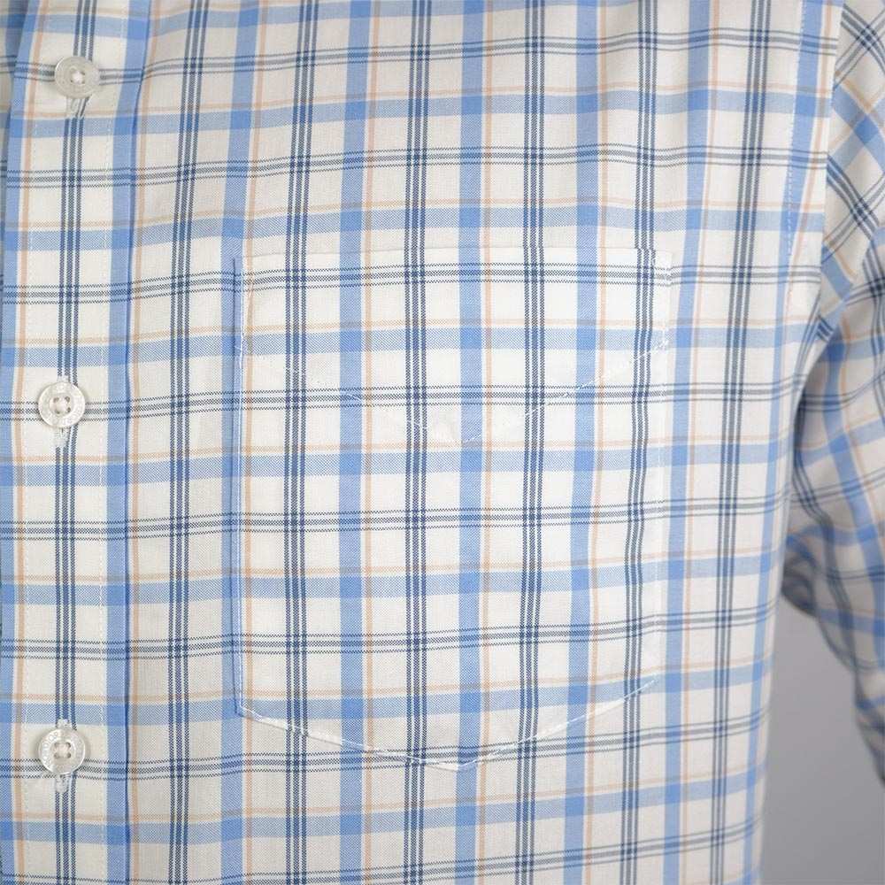 Men's Cotton Oxford Regular Fit Wrinkle Free Shirt - Image 4