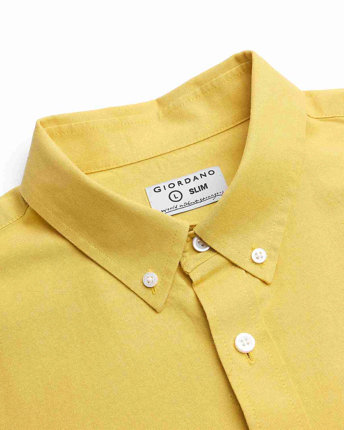 Men's Lion Oxford Slim Long Sleeve Shirt - Image 3