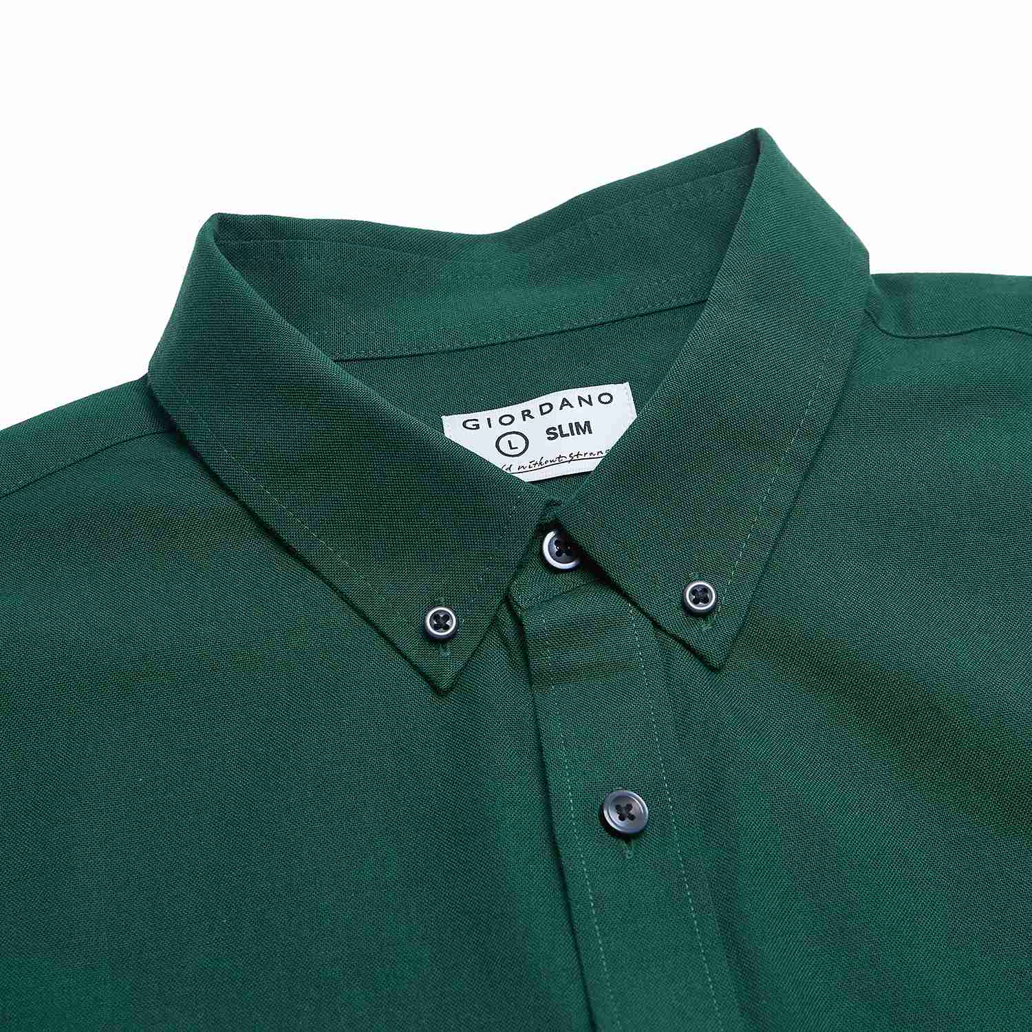 Men's Lion Oxford Slim Long Sleeve Shirt - Image 8