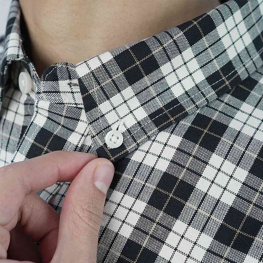 Men's Lion Oxford Slim Long Sleeve Shirt - Image 3