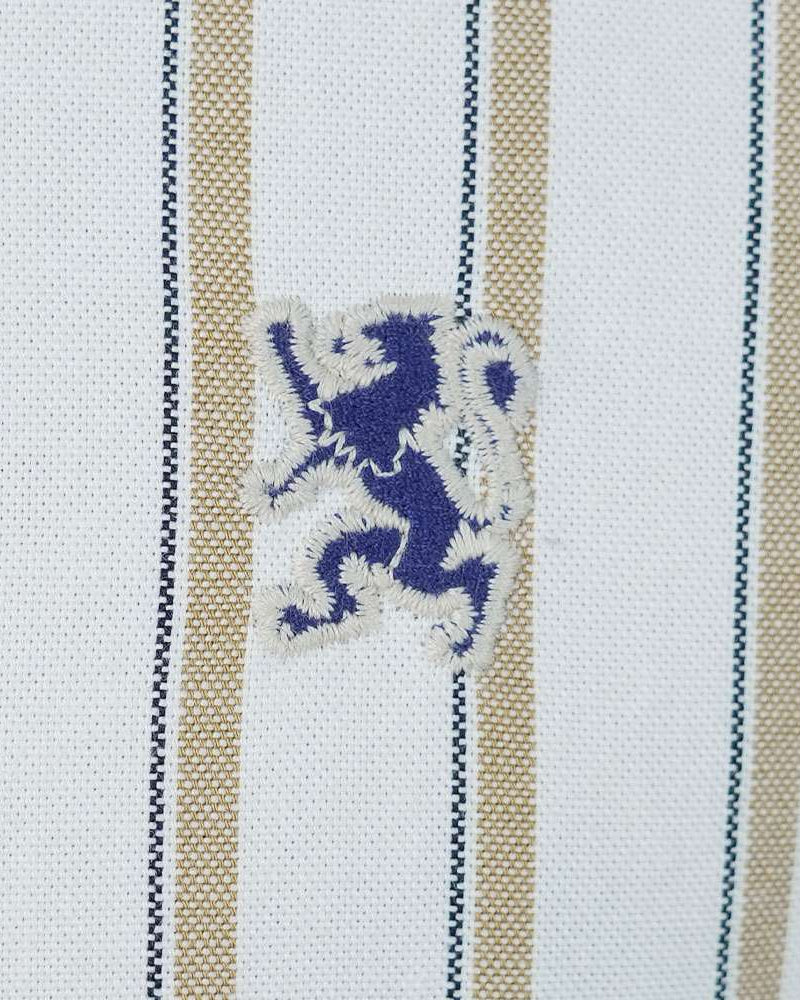 Men's Lion Oxford Slim Long Sleeve Shirt - Image 4