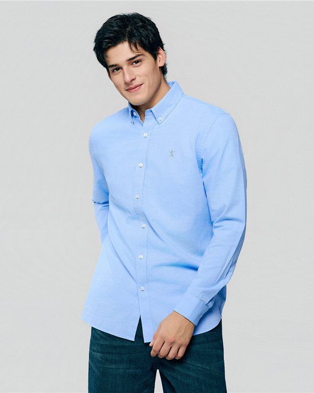 Men's Oxford Shirt - Image 4