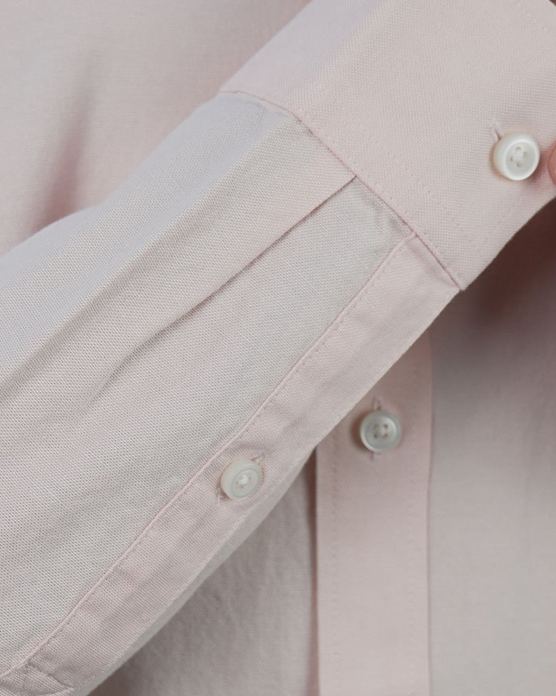 Men's Lion Oxford Slim Long Sleeve Shirt - Image 5