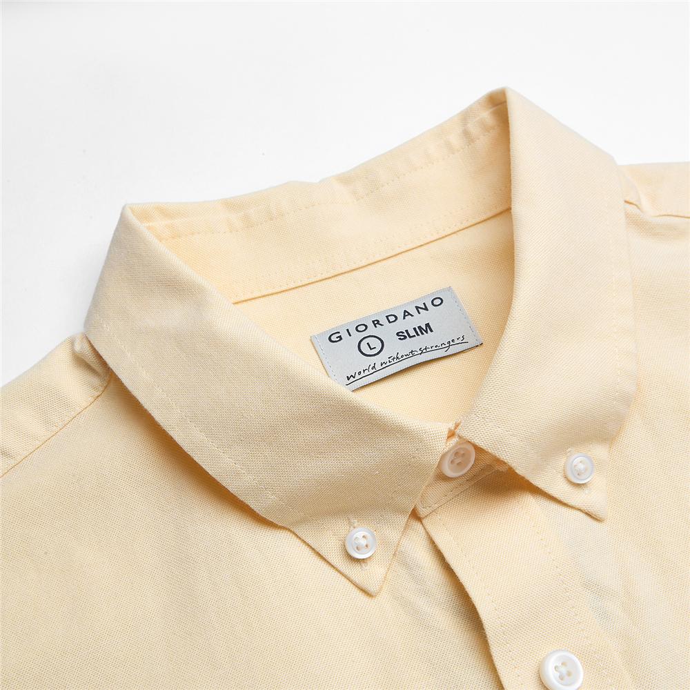 Men's Lion Oxford Slim Long Sleeve Shirt - Image 3