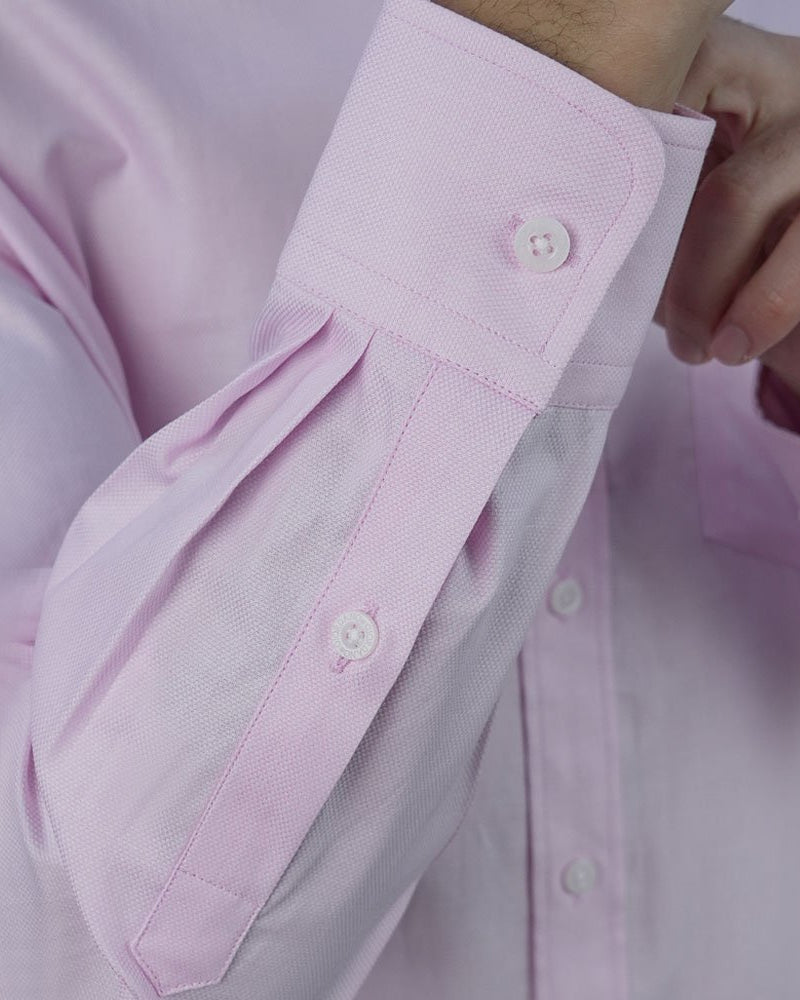 Men's Slim Fit Oxford Shirt - Image 5
