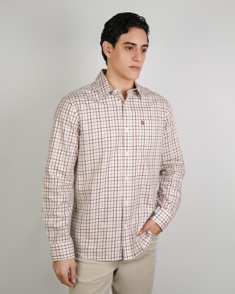 Men's Cotton Twill Relaxed Fit Shirt - Image 1