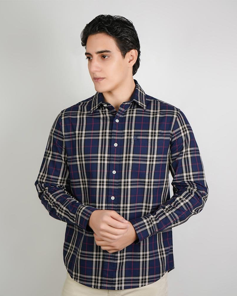 Men's Cotton Twill Relaxed Fit Shirt - Image 1