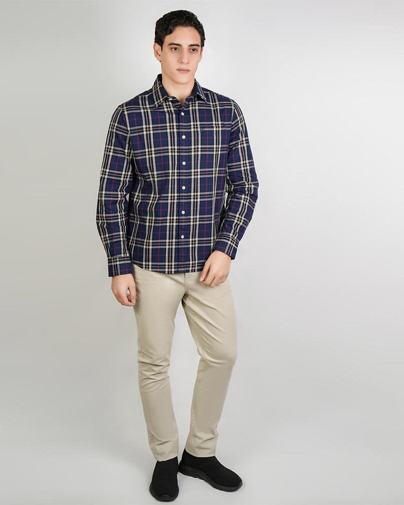 Men's Cotton Twill Relaxed Fit Shirt - Image 2