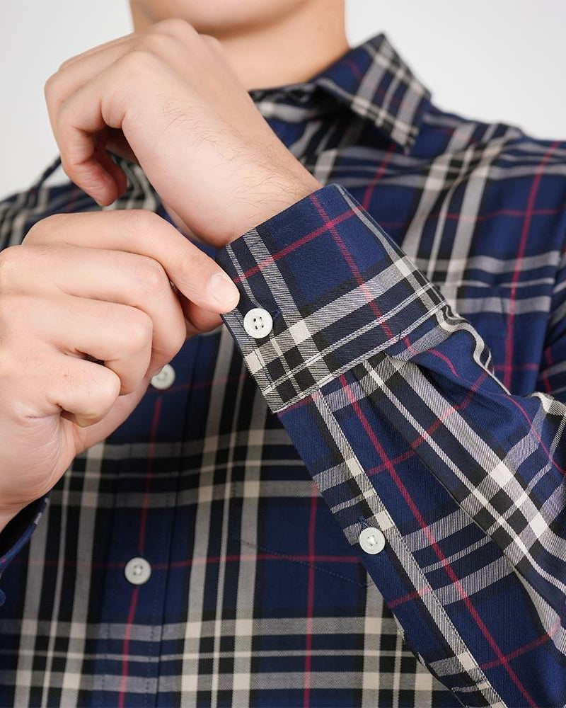 Men's Cotton Twill Relaxed Fit Shirt - Image 5