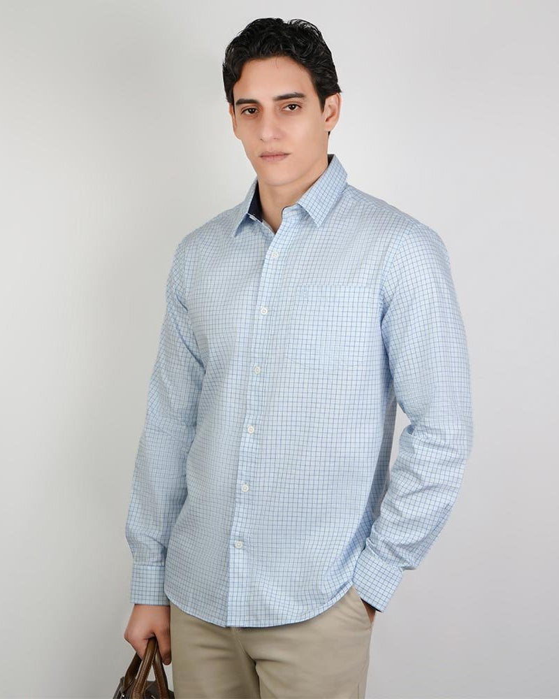 Men's Cotton Twill Relaxed Fit Shirt - Image 1