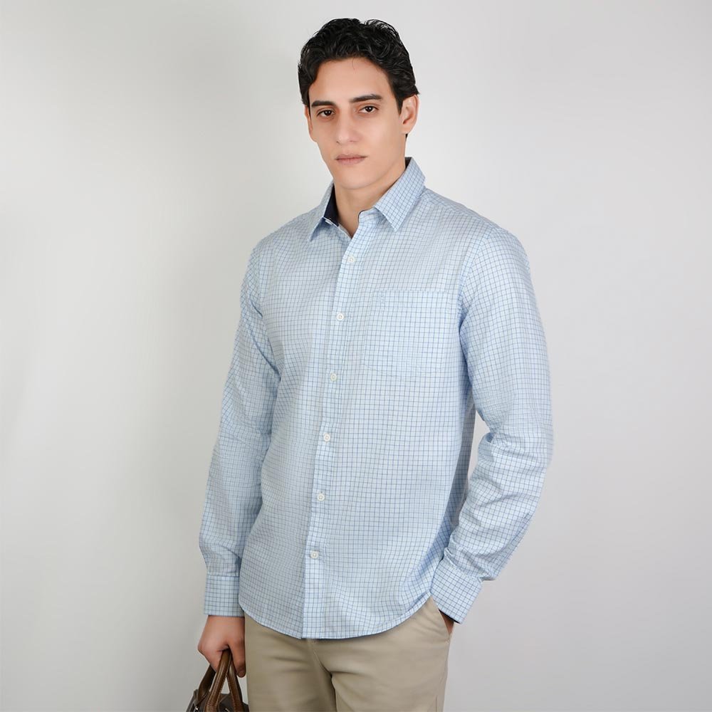 Men's Cotton Twill Relaxed Fit Shirt - Image 1