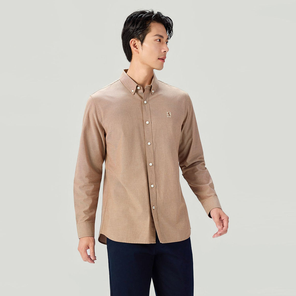 Men's Oxford Slim Fit Shirt - Image 4