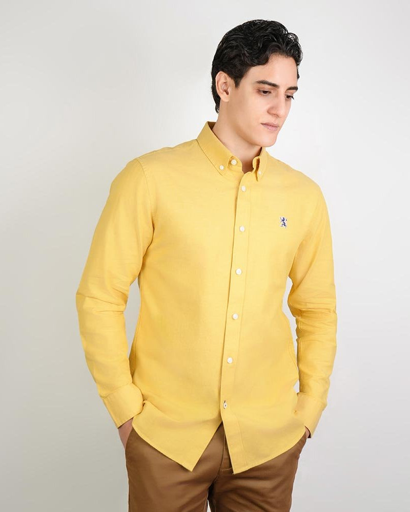 Men's Oxford Slim Fit Shirt - Image 1