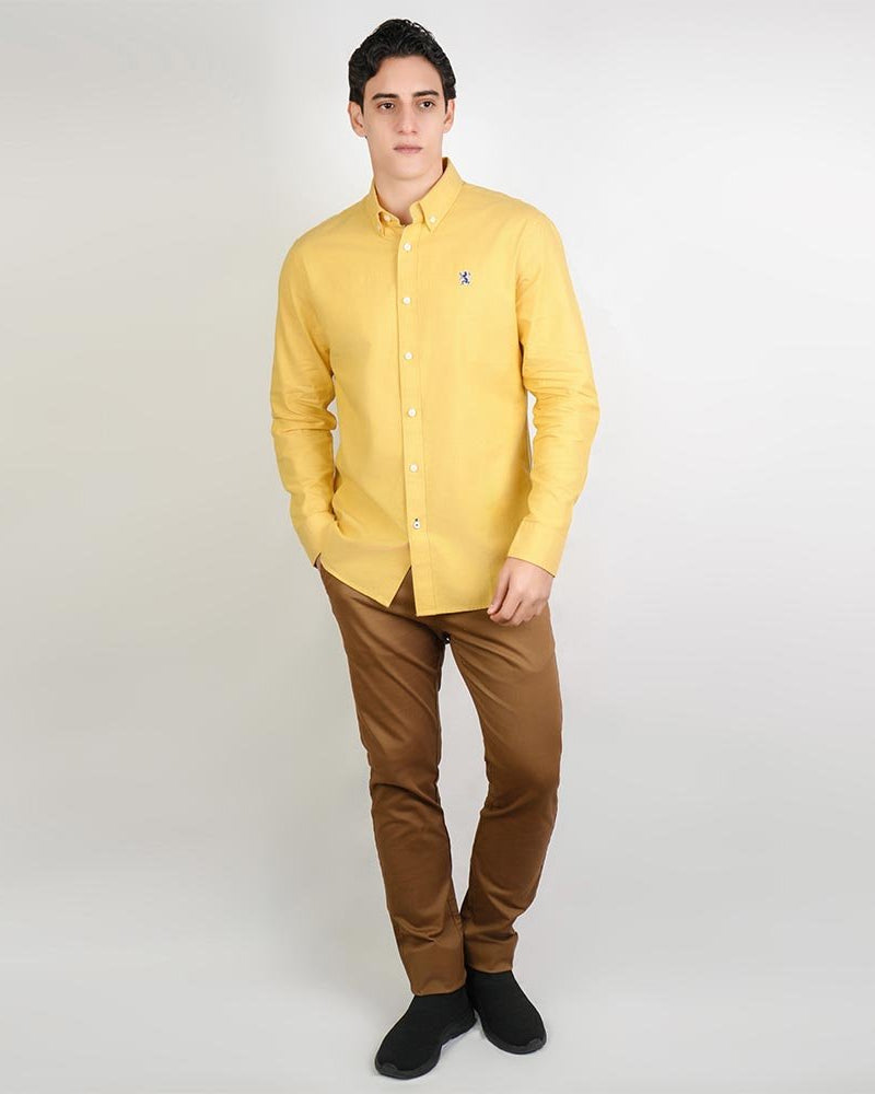 Men's Oxford Slim Fit Shirt - Image 2