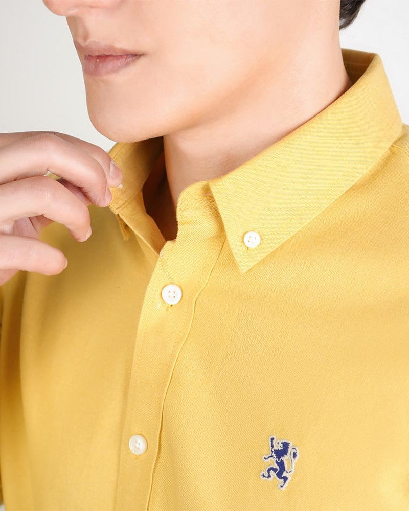 Men's Oxford Slim Fit Shirt - Image 3