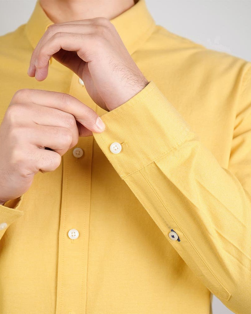 Men's Oxford Slim Fit Shirt - Image 5