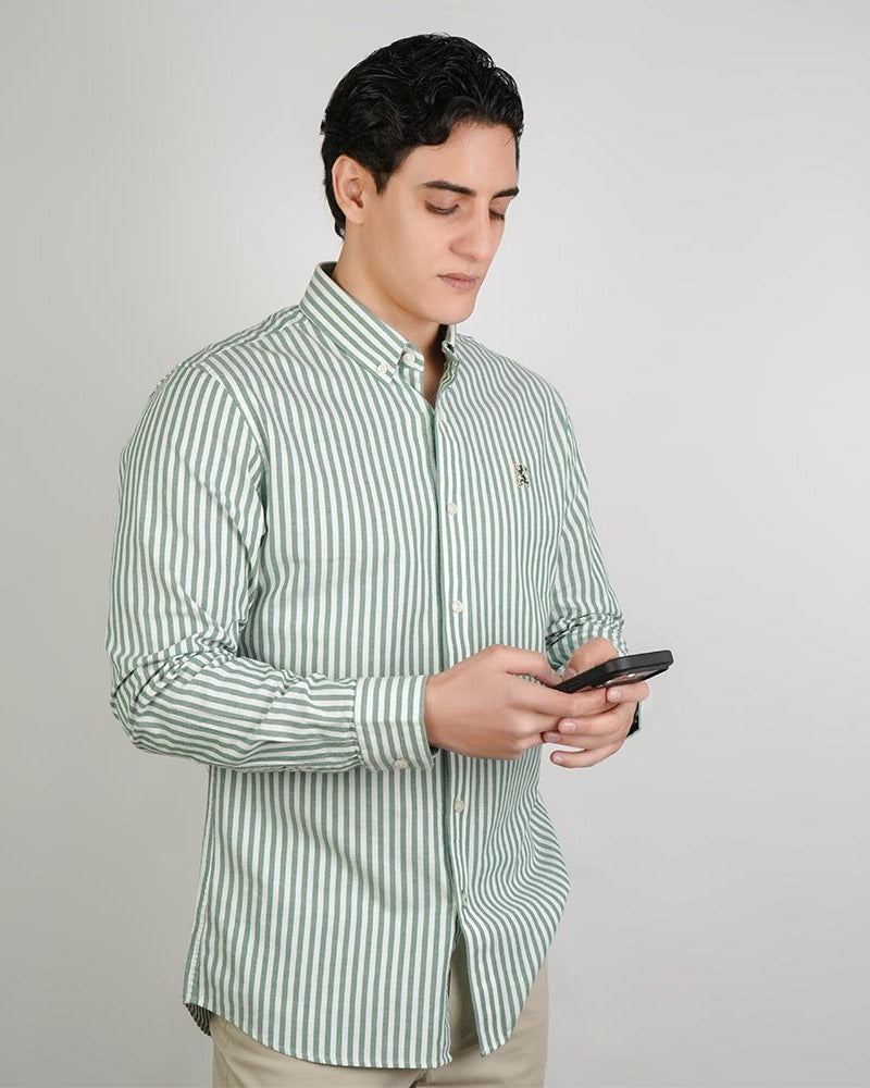 Men's Oxford Slim Fit Shirt - Image 1