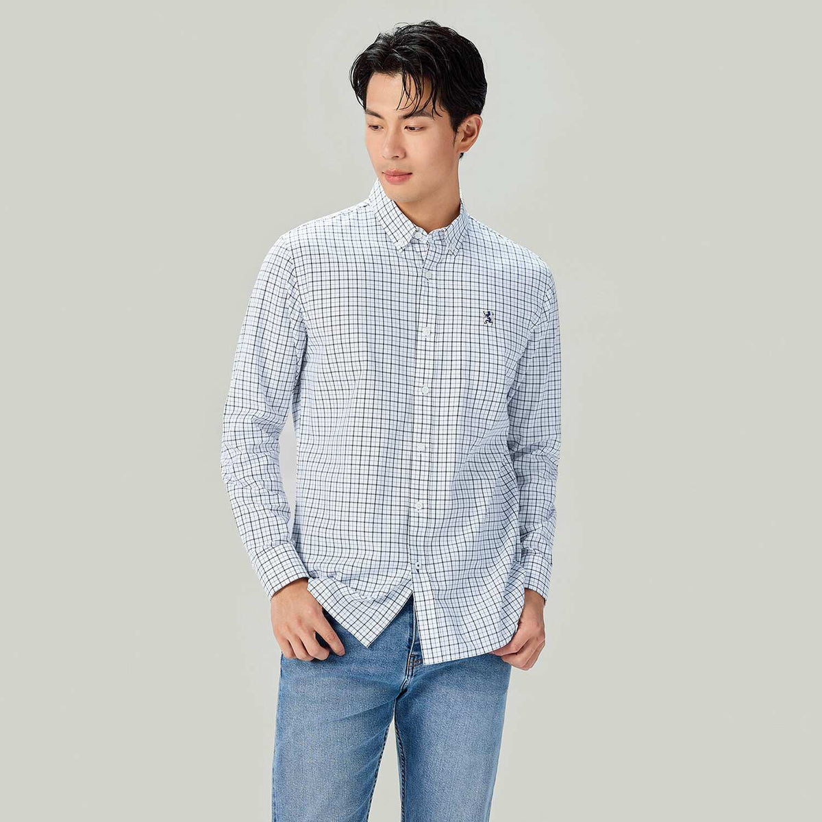 Men's Oxford Slim Fit Shirt - Image 4