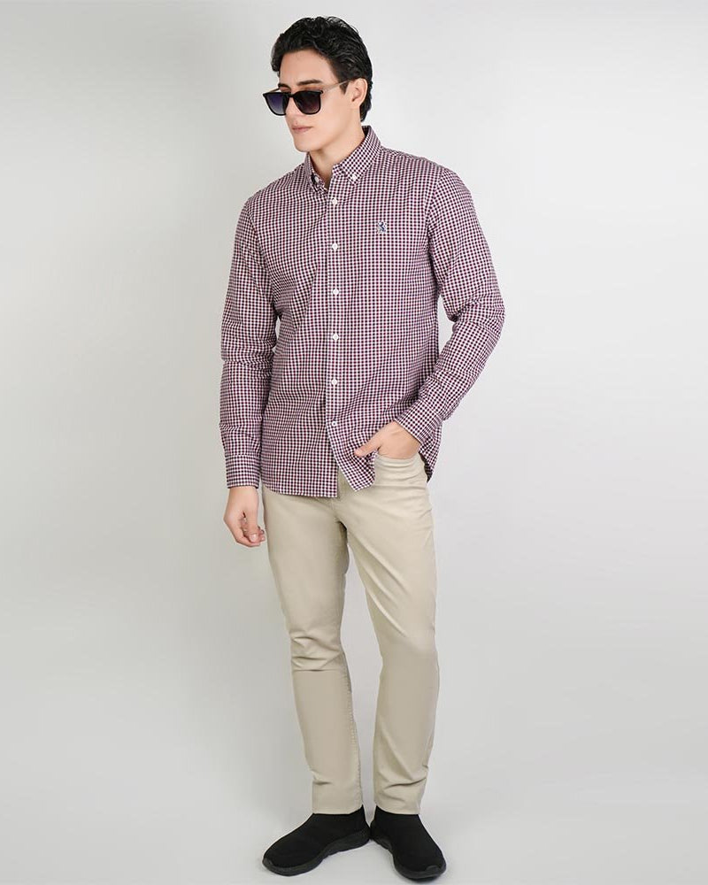 Men's Oxford Slim Fit Shirt - Image 2