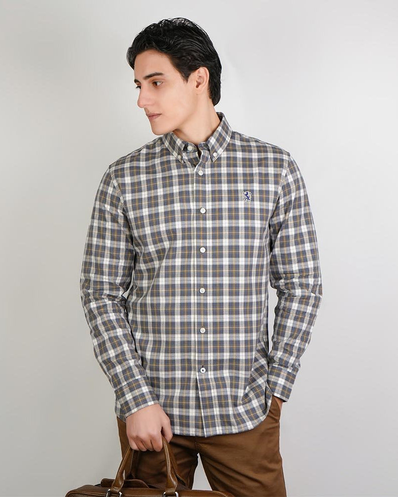 Men's Oxford Slim Fit Shirt - Image 1