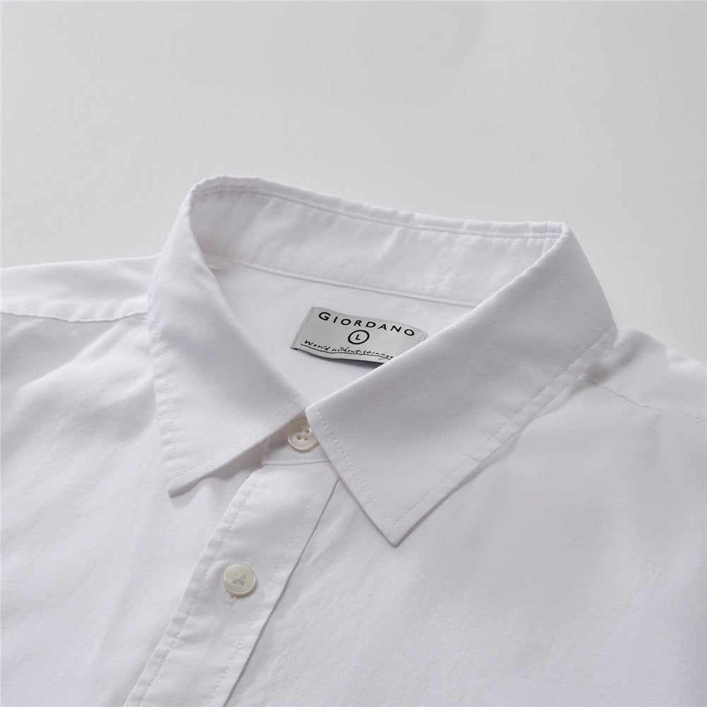 Men's Slim Fit Front Garment Washed Shirt - Image 5