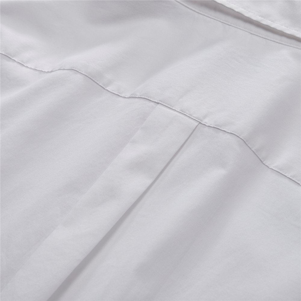 Men's Slim Fit Front Garment Washed Shirt - Image 7