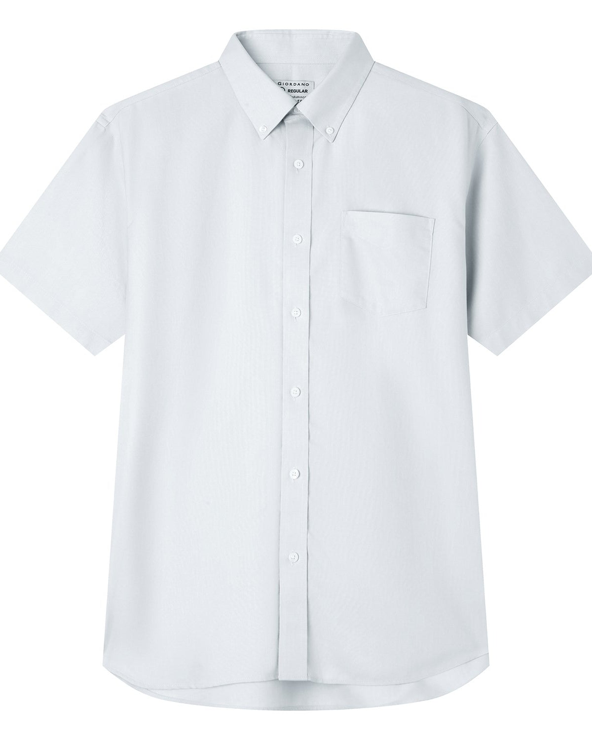 Men's Wrinkle Free Oxford Short Sleeve Shirt - Image 6