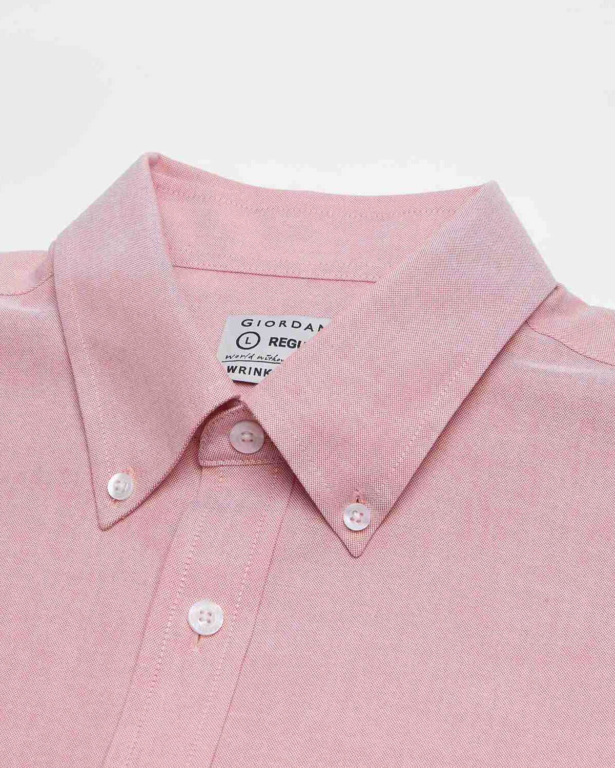 Men's Wrinkle Free Oxford Short Sleeve Shirt - Image 8