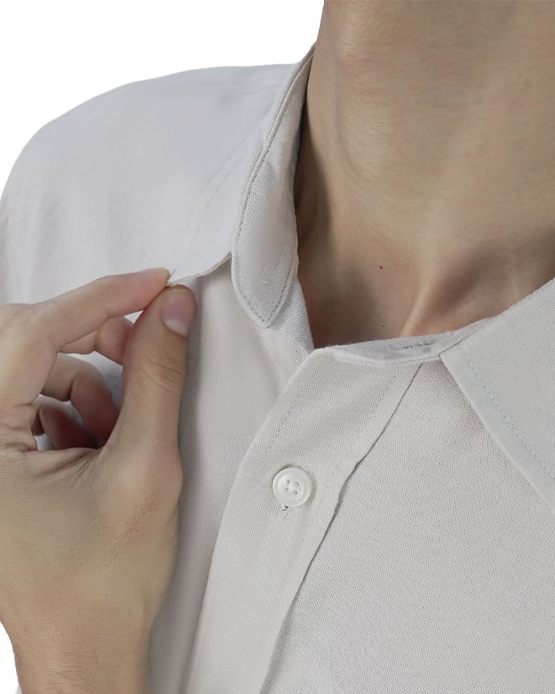 Men's Linen Cotton Shirt - Image 3