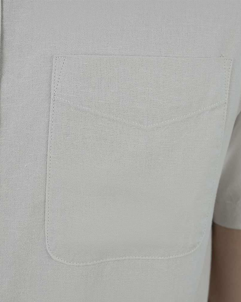 Men's Linen Cotton Shirt - Image 4