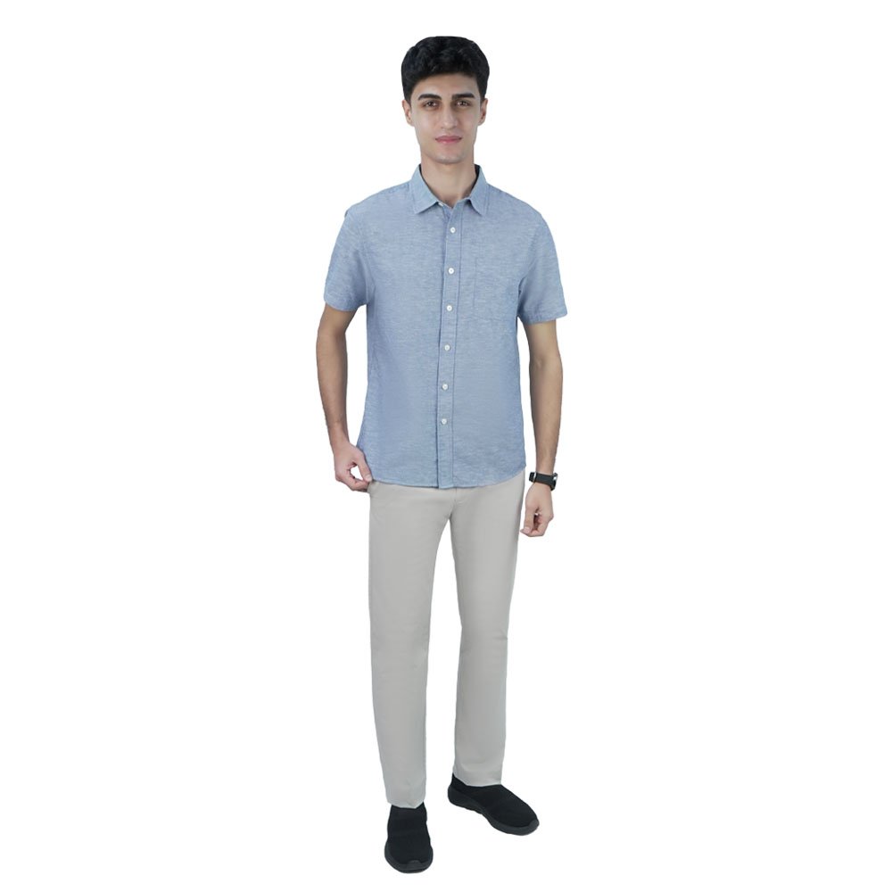 Men's Linen Cotton Shirt - Image 2