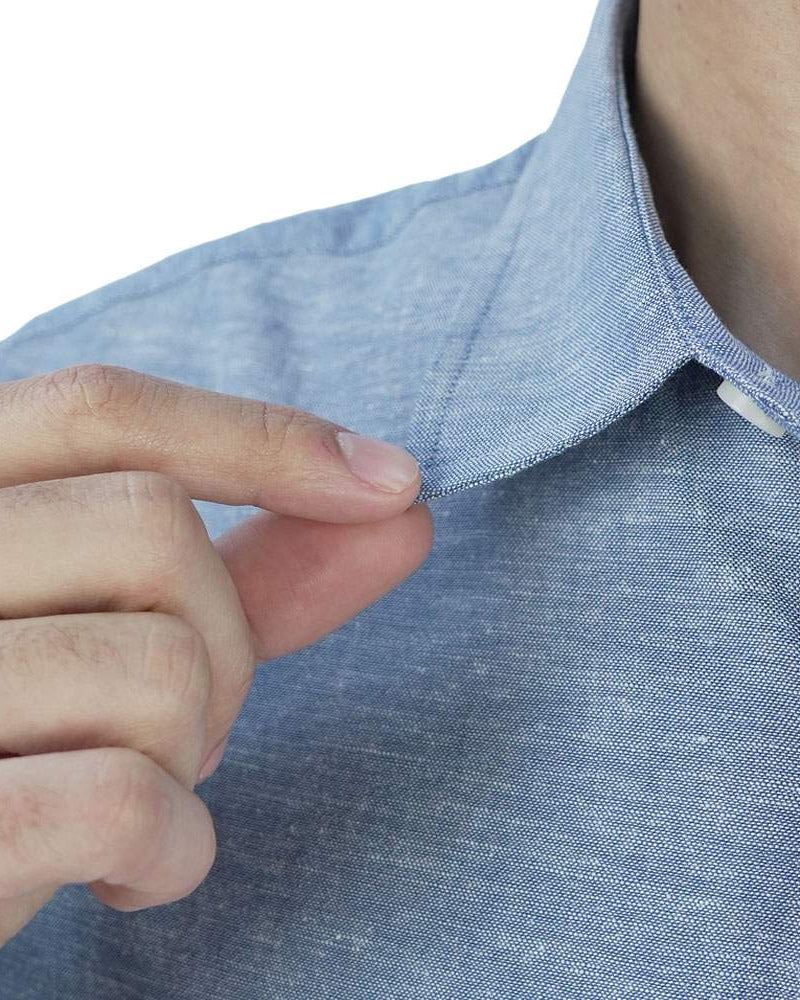 Men's Linen Cotton Shirt - Image 3