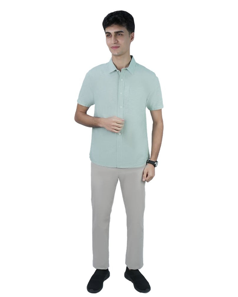 Men's Linen Cotton Shirt - Image 2