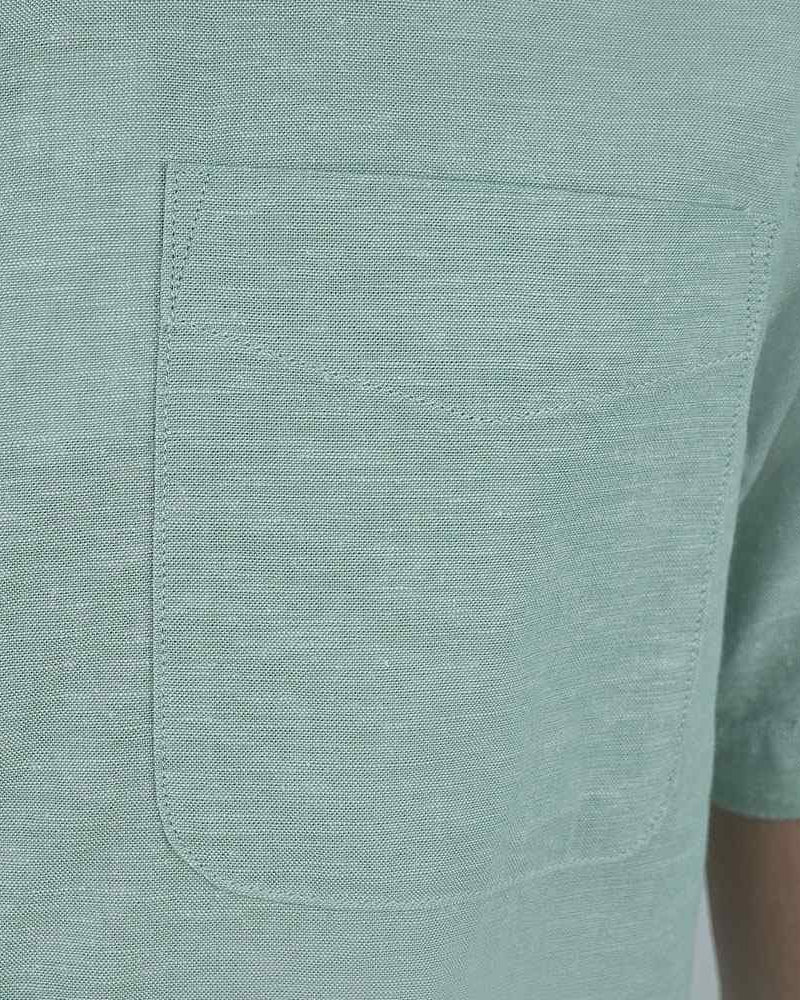 Men's Linen Cotton Shirt - Image 4