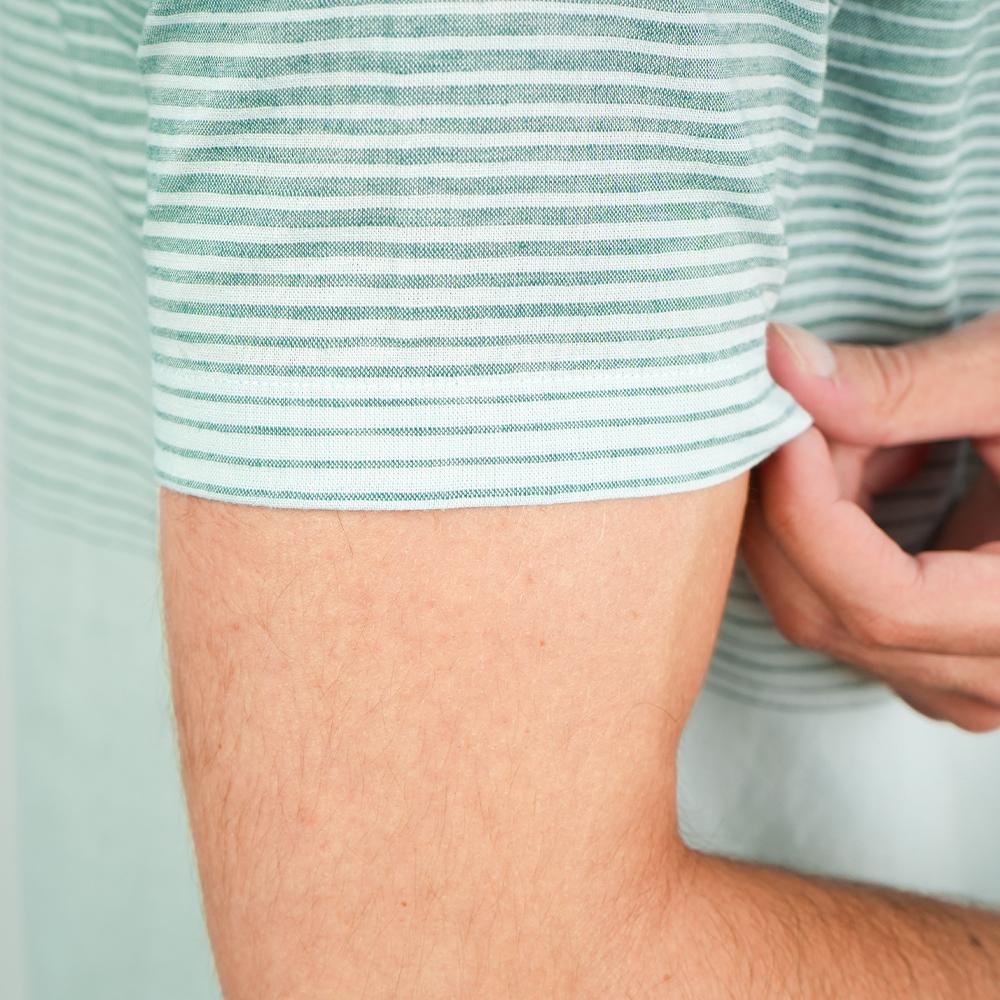 Men's Half Sleeve Linen Shirt - Image 5