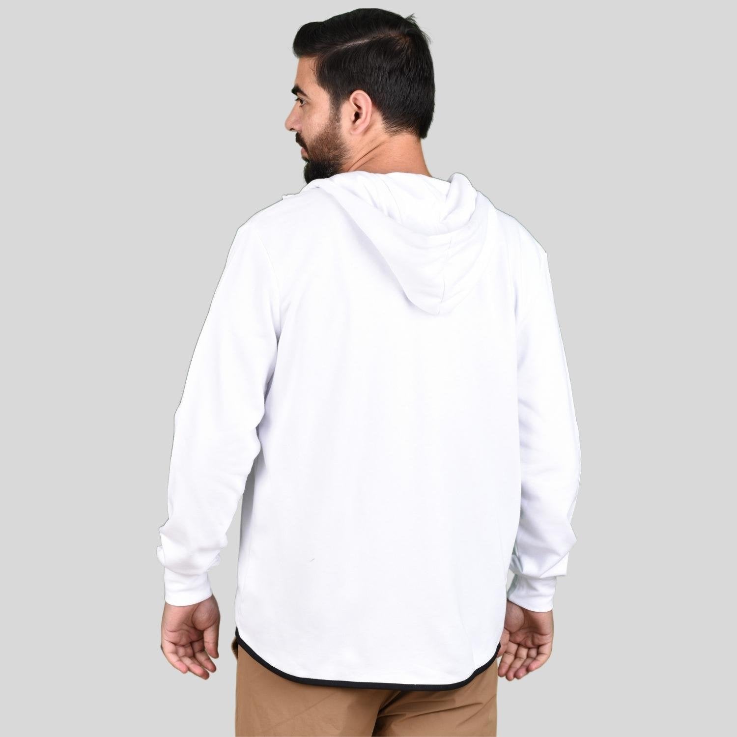 Men's Long Sleeve Slim Embroidery Knit Jacket - Image 5