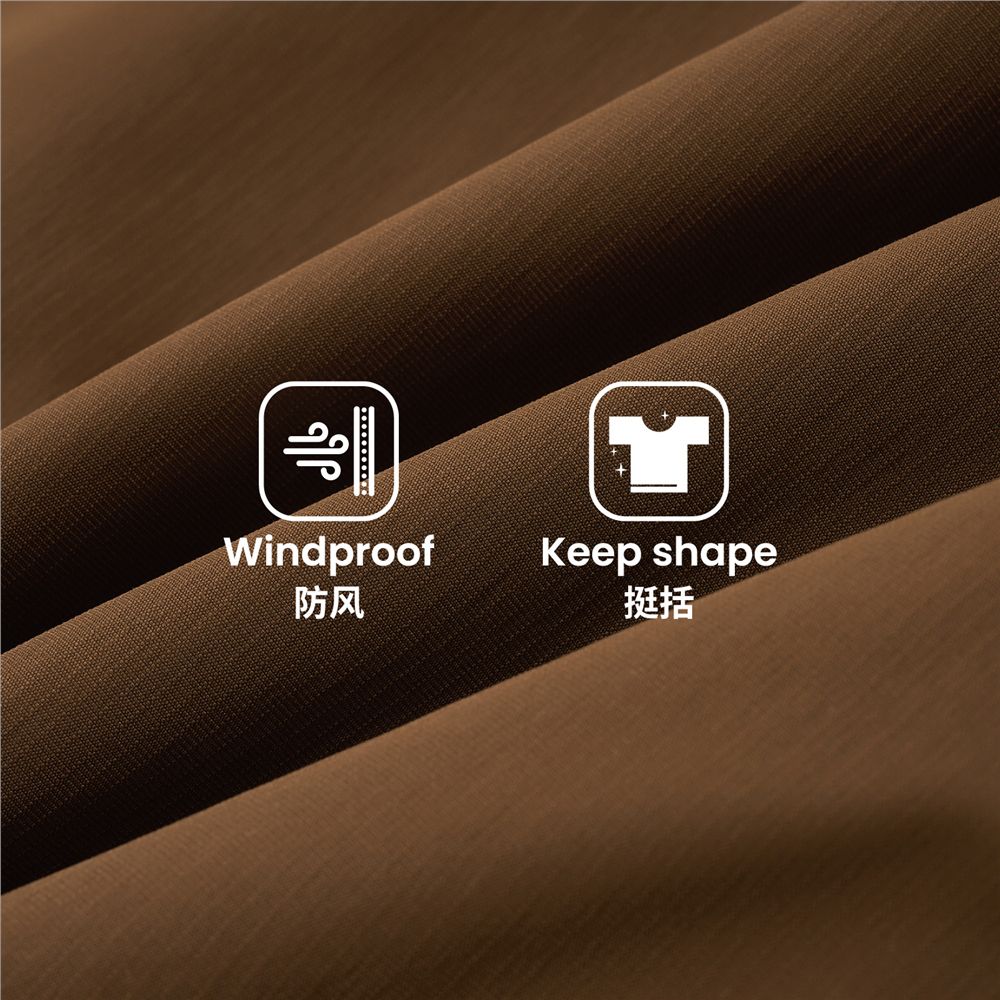 Men's Seasonal Fit Full-Zip Lightweight Windbreaker Jacket - Image 2