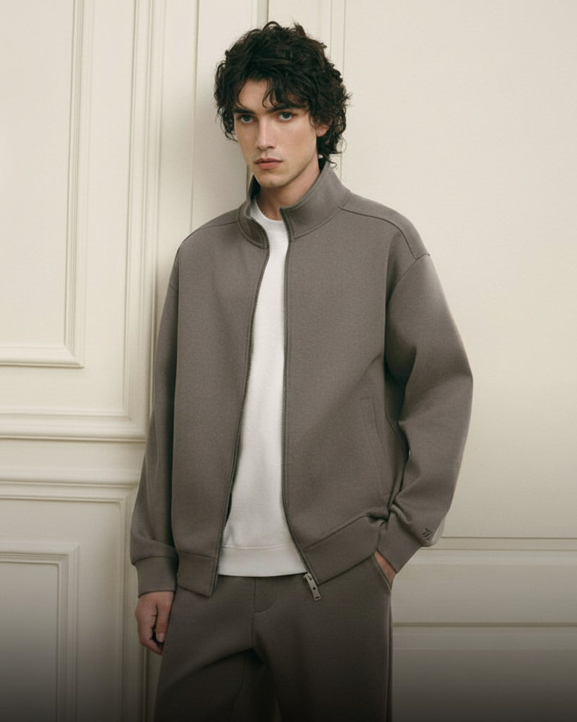 Men's Interlock Full Opening Jacket - Image 1