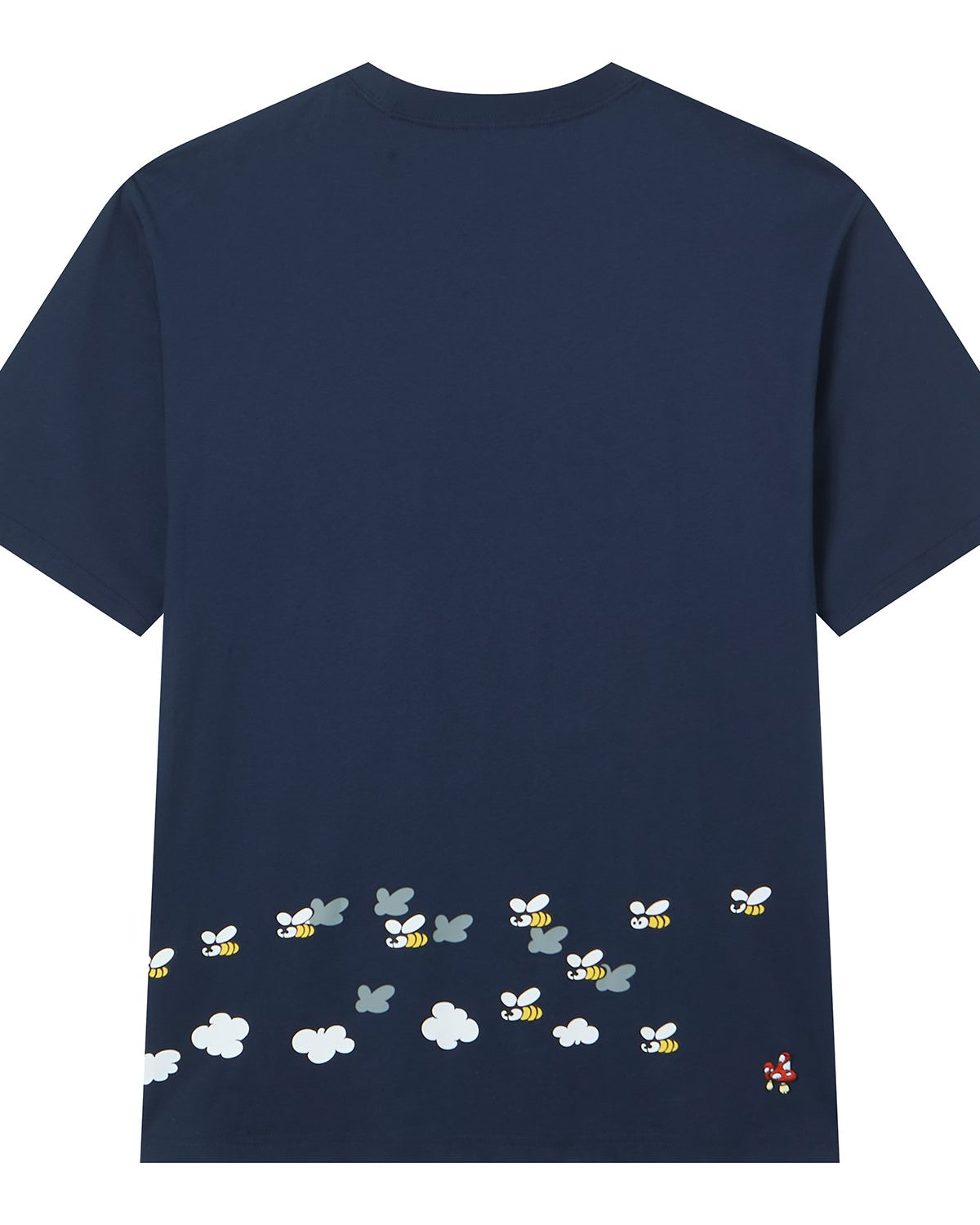 Men's Relaxed Fit Smurfs Print Crew Neck Tee - Image 8