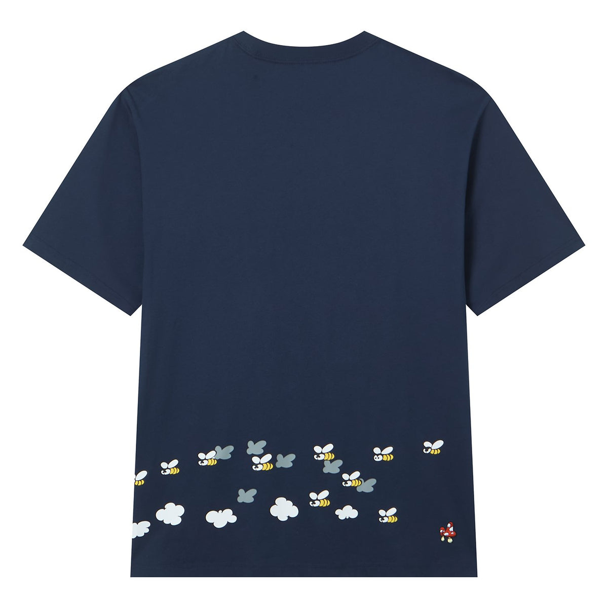 Men's Relaxed Fit Smurfs Print Crew Neck Tee - Image 8