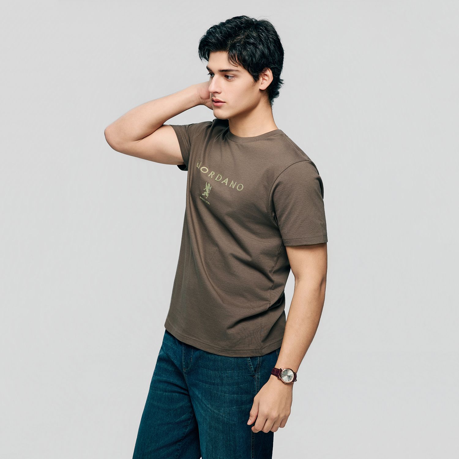 Men's Signature Print Tee - Image 5
