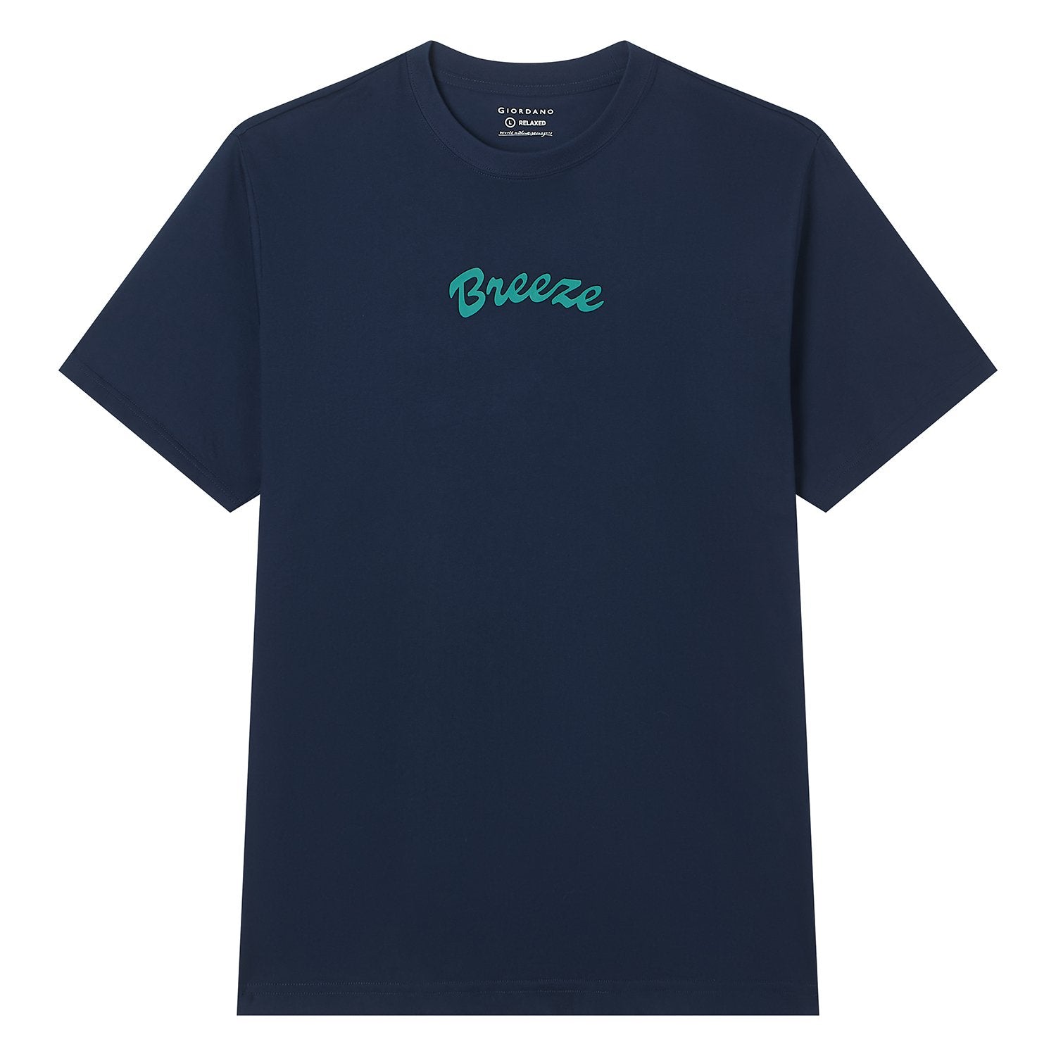 Men's Crew Neck Relaxed Print Tee - Image 6