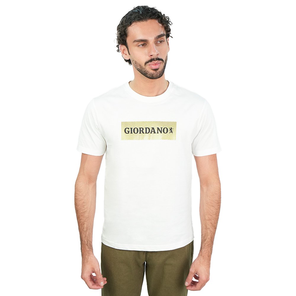 Men's Slim Cotton Signature Graphic Print Tee - Image 1