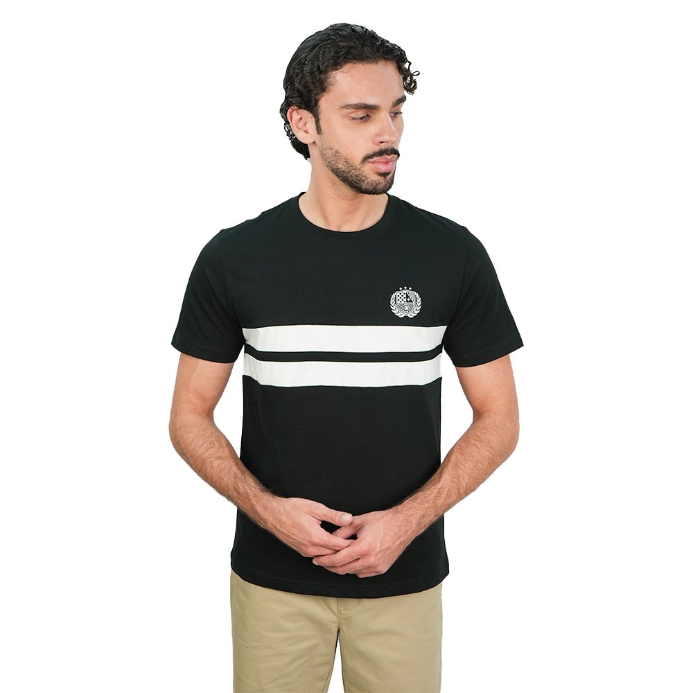 Men's Cotton Crew Neck Slim Fit Print T-Shirt - Image 1