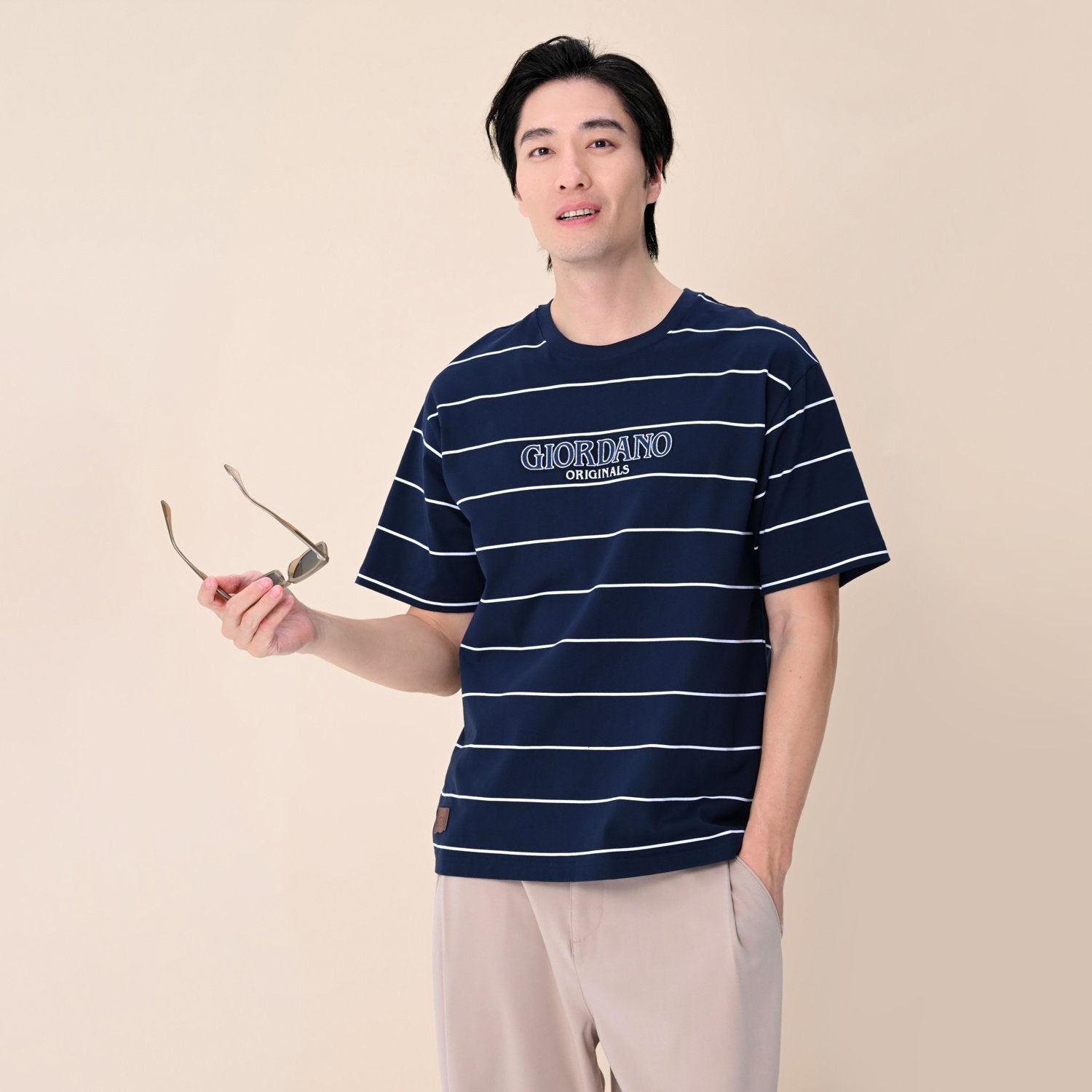 Men's Cotton Crew Neck Relaxed Print T-Shirt - Image 2