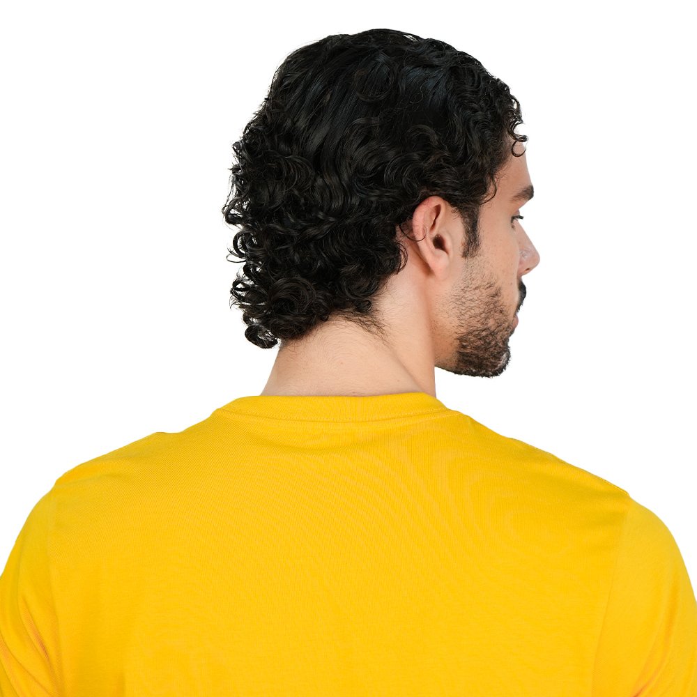 Men's Slim Cotton Crew Neck Tee with WWS Print - Image 6