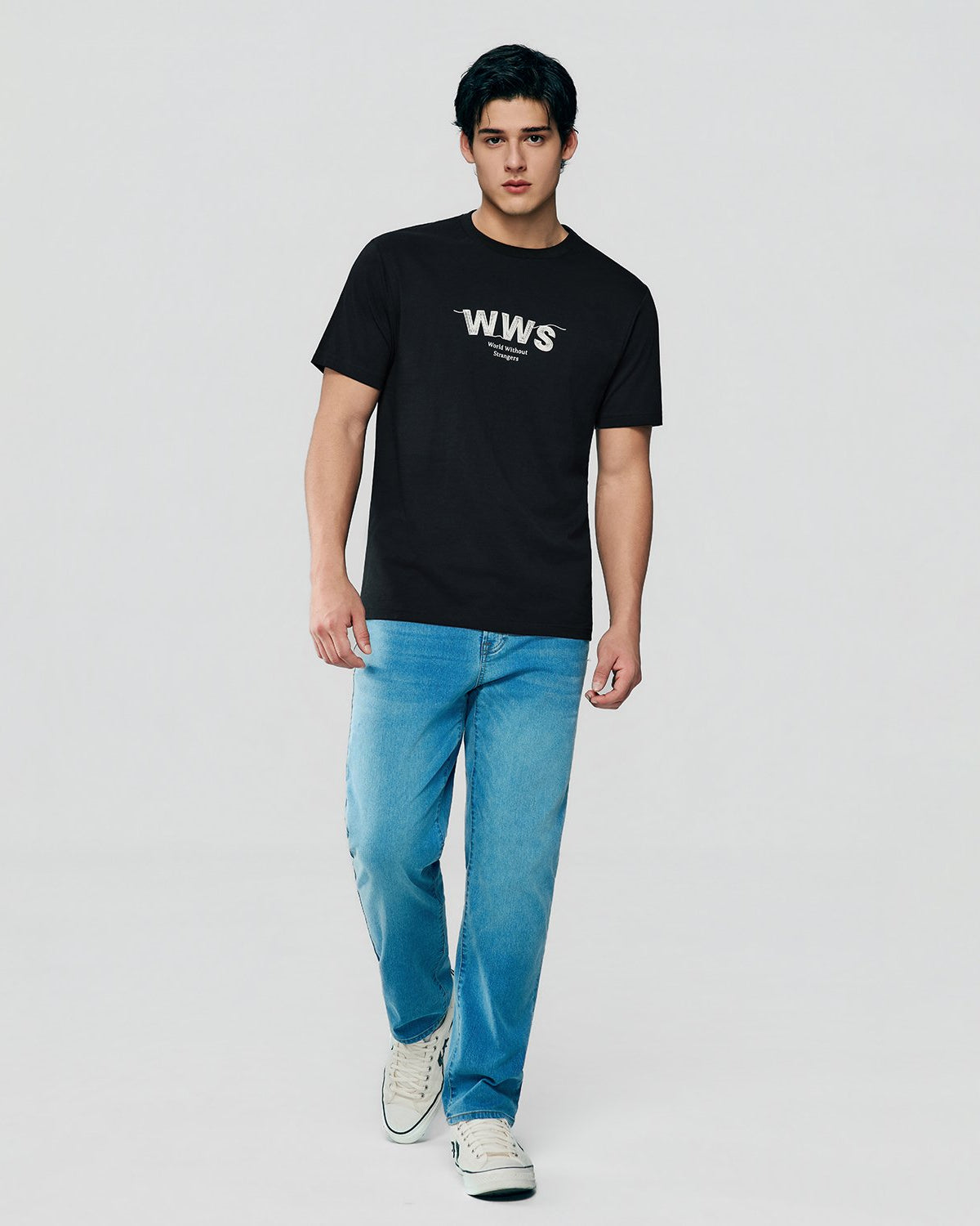 Men's WWS Slim Fit Print Tee - Image 1