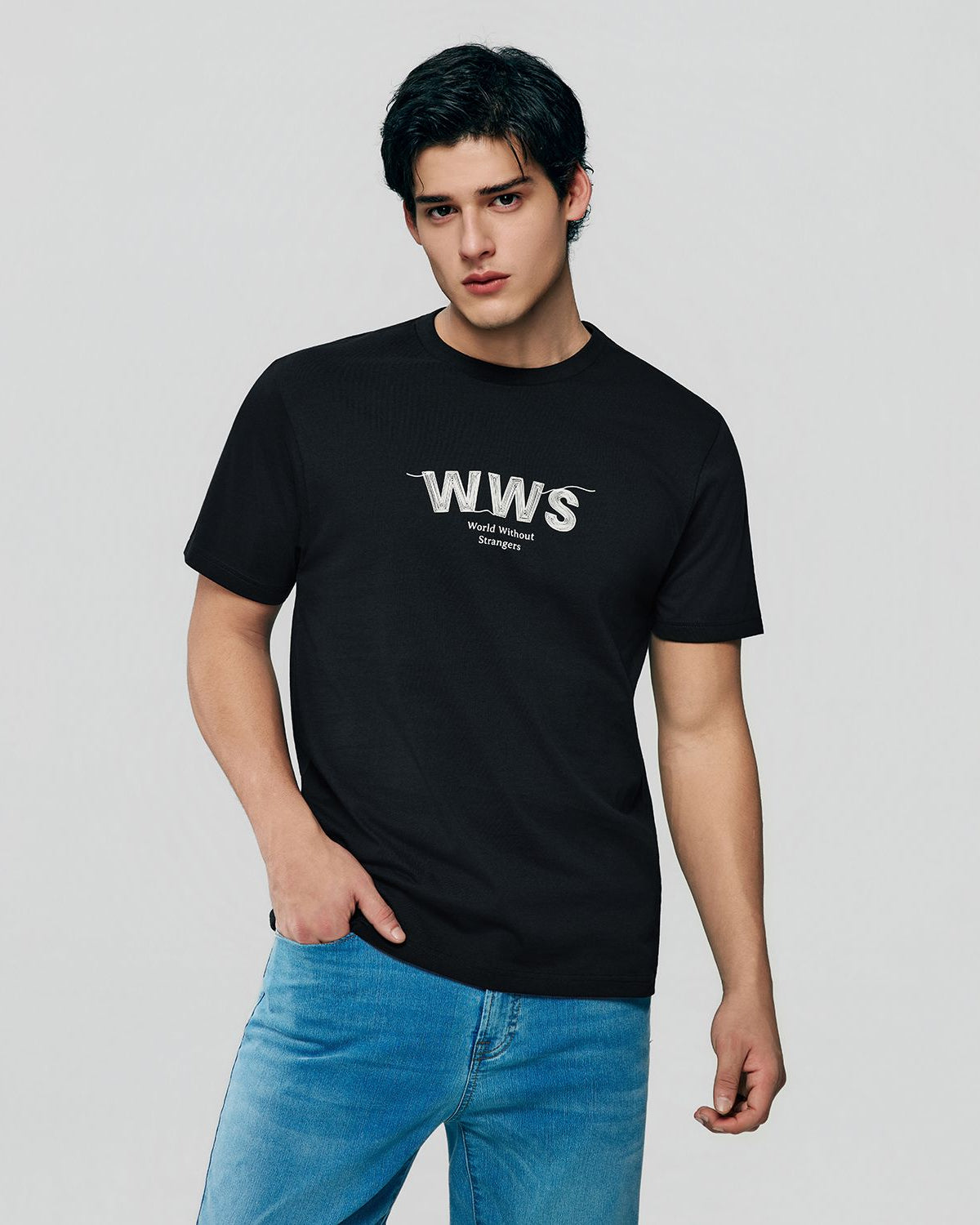 Men's WWS Slim Fit Print Tee - Image 3