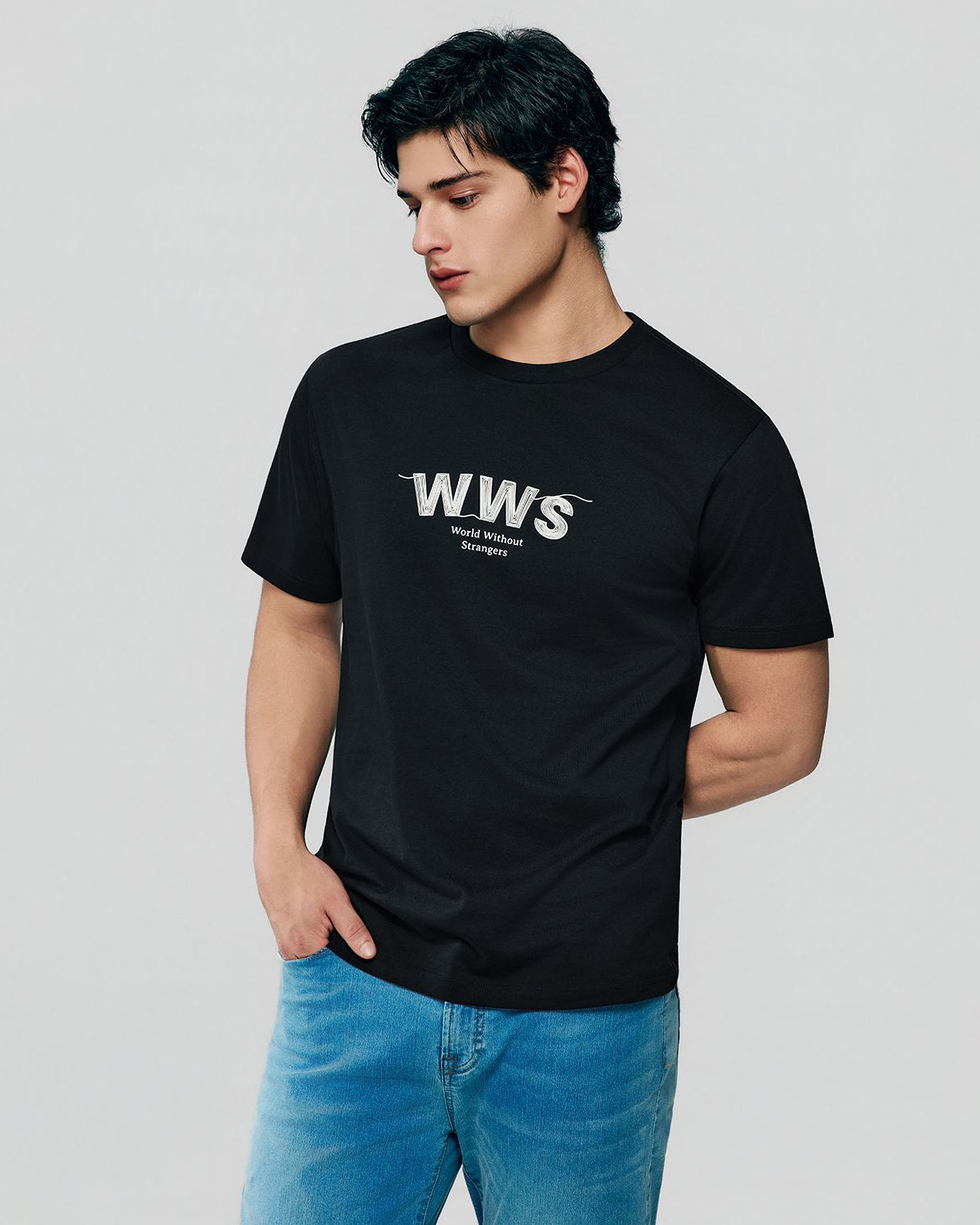 Men's WWS Slim Fit Print Tee - Image 4